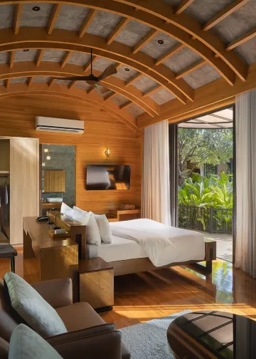 ดีลักซ์ วิลล่า เชื่อมสระว่ายน้ำ (เตียงเดี่ยว)