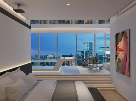 Kaiman Top Floor High Altitude Hotel (Taikoo Li Branch) Отели рядом с достопримечательностью «CH8 Livehouse (Wanmei)»