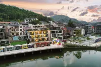 Yunshang Grassland·Wuyi·180° Lake View Mountain Luxury Holiday Beauty Villa - مطابخ