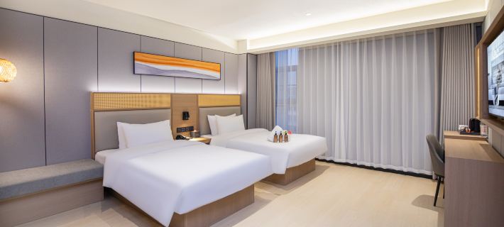 Kaju Platinum Hotel (Chaohu Oriental New World Branch) Hotel di Chaohu