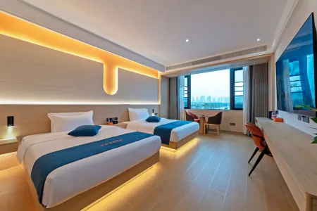 Mengman Smart Hotel (Jiangjin Wuyue Plaza Branch) Отели рядом с достопримечательностью «Chongqing Traffic Vocational Institute»
