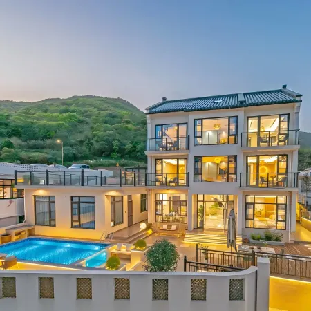 Yu Yue Gui · Swimming Pool Seaview Full House Design Aesthetics Resort VILLA Villa