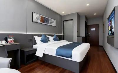 揚禾設計師酒店（臨沂市通達路泰盛廣場店） 鄰近臨沂市自行車運動協會的酒店