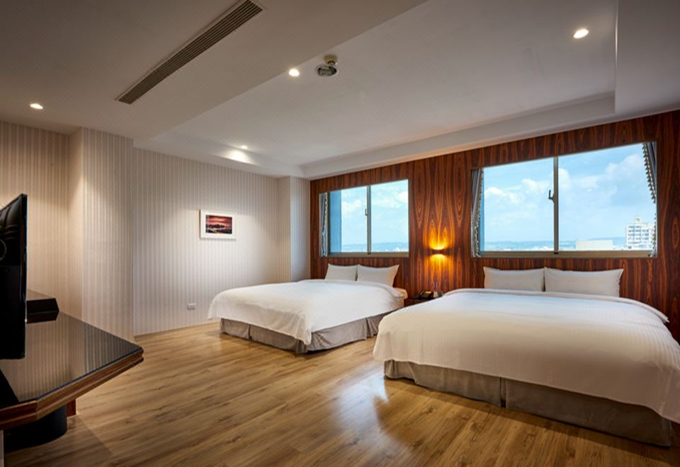 [Oursea Hotel의 깔끔한 객실 이미지]