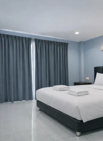 ห้องซูพีเรียร์เตียงควีนไซส์พร้อมเตียงฟูตอง