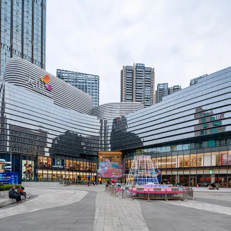 Chengdu Beiyao Designer Apartment (Renmin North Road Subway Station Longhu Shangcheng Sky Street)