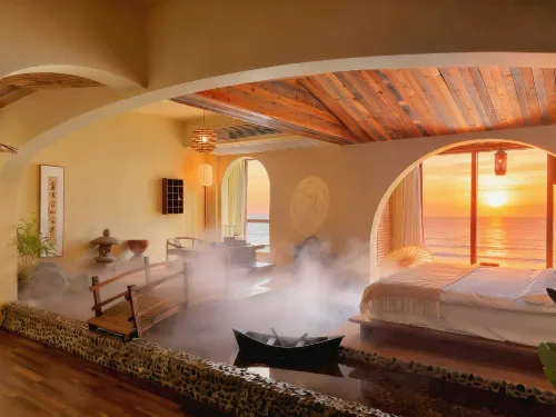 Nan'ao Incloud · Seventeen Rooms (Haiquan Bay Branch) - ที่มีที่จอดรถ