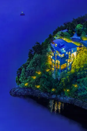 The villa of Thousand Island Lake Отели рядом с достопримечательностью «Hubin Park»