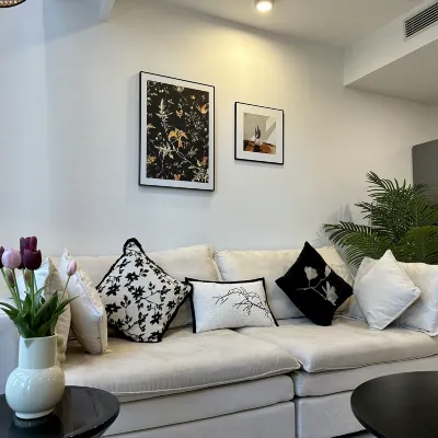 Xiamen Xiyue two-bedroom duplex suite apartment โรงแรมใกล้ศูนย์การเงินช่องแคบ