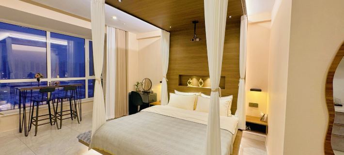 Hesuli Homestay (Mo'er City Wanda Plaza) Huhhot otelleri