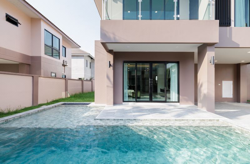 Pattaya detached four-bedroom five-bed room pool villa photo 5