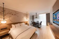 武漢白沙洲大道萬達悅華酒店 鄰近武漢工商學院黃家湖校區-圖書館的酒店