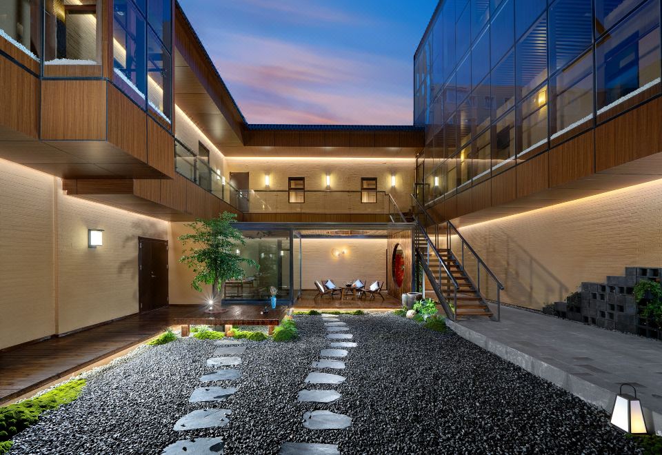 쉐팅 송장 문 호텔의 세련된 디자인