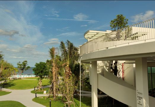 아비야나 후아 힌 리조트 객실 발코니 전경