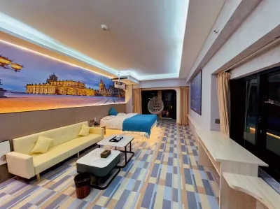 Yuelai Apartment Hostel Отели в г. Небоскреб Финансовая башня Yuexiu и парк VC