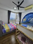 2BR@Afiniti(8PAX) 3mins Walk to Legoland - 無邊際泳池