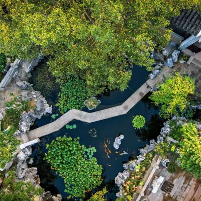 Suzhou Yeyuan Garden Homestay (Taihu Xishan Scenic Area) 太湖大橋周辺のホテル
