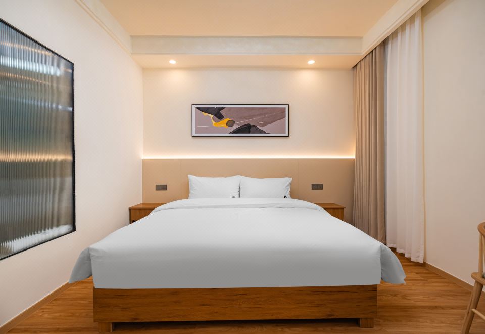 워룽 테이퍼 랭귀지 홈스테이의 야경