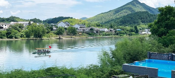 Taohuatan River View Pool Yulongtanpan Inn Hotels in Jing County