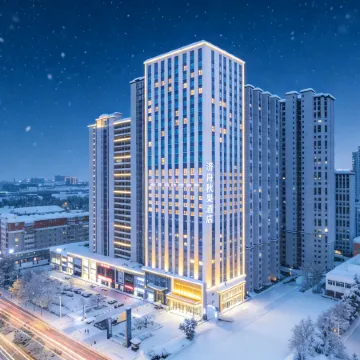 Jizhou Qiuguo Hotel (Harbin West Railway Station & Heilongjiang University Metro Station Branch) Отели рядом с достопримечательностью «Heilongjiang University Gymnasium»