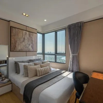 Masteri Thao Dien Premium 5-Star Apartment Raymond Holm メトロ・スーパーマーケット周辺のホテル