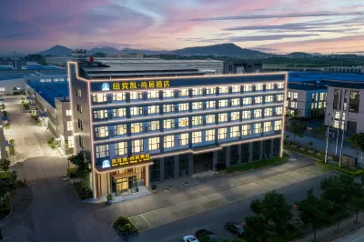 New Beacon Shangju Hotel Hotell i Caidian District