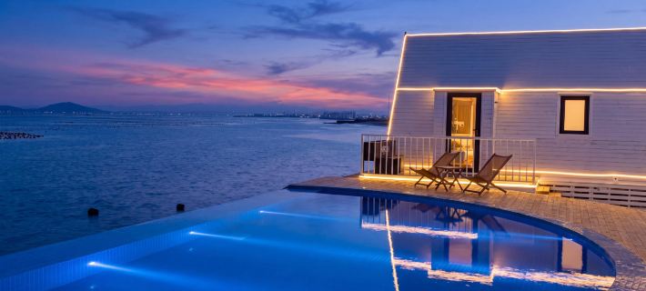 Qimenghai Sunset Breeze Seaview Resort Chalet Hotels in Rongcheng