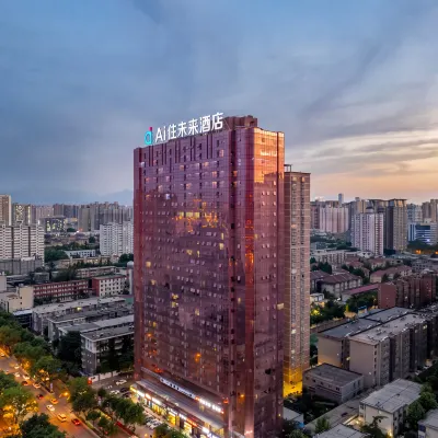 AI Lives In The Future Hotel (Xiaozhai Subway Station Branch of Shaanxi History Museum） Hotel in zona Daxingshan Temple