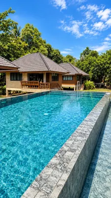 บ้านพัก No. 3 Nature Home บังกะโลริมสระว่ายน้ำ ย่านวอกตั้ม - ที่มีที่จอดรถ