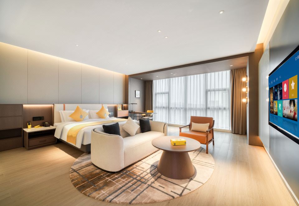 Jiang Shan Yixili Hotel의 강변 뷰