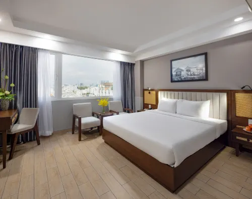 Viet Lotus Saigon Hotel - gimnasio