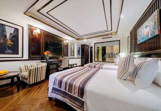 르 파빌리온 호이안 객실 내부