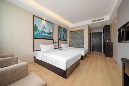 Longhao Hotel Отели рядом с достопримечательностью «Zhejiang Anfang Vocational and Technical College»