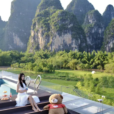 Yangshuo Qiyue Waterfront · Xiyue Haven (Ten-Mile Gallery Yulong River)
