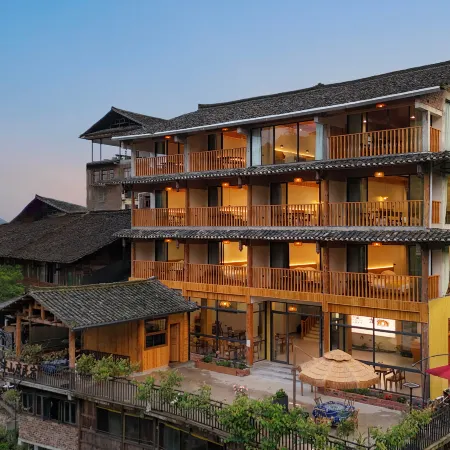 Banshandu Homestay (Longji Rice Terraces Ping'An Village Jiulong Wuhu Viewing Platform)