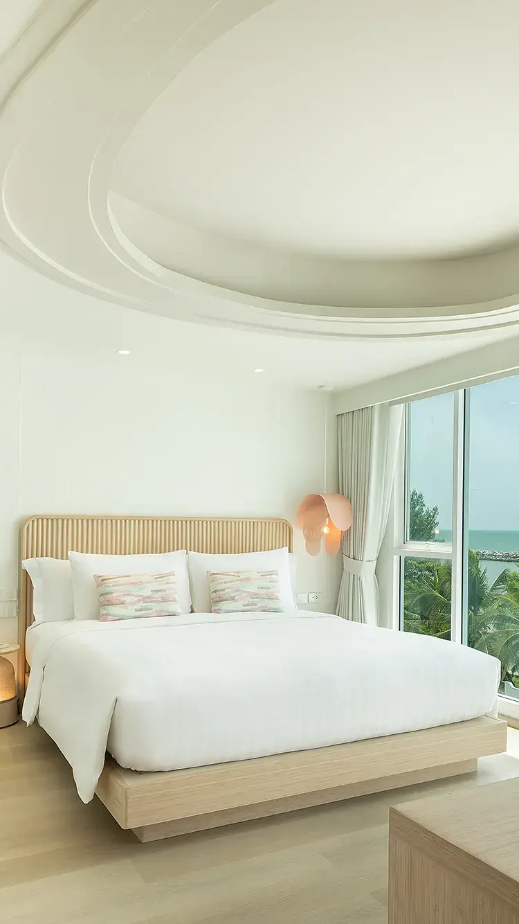 ห้องโคซี่วิวทะเลแบบพาโนรามา (24 Hours Use of Room)