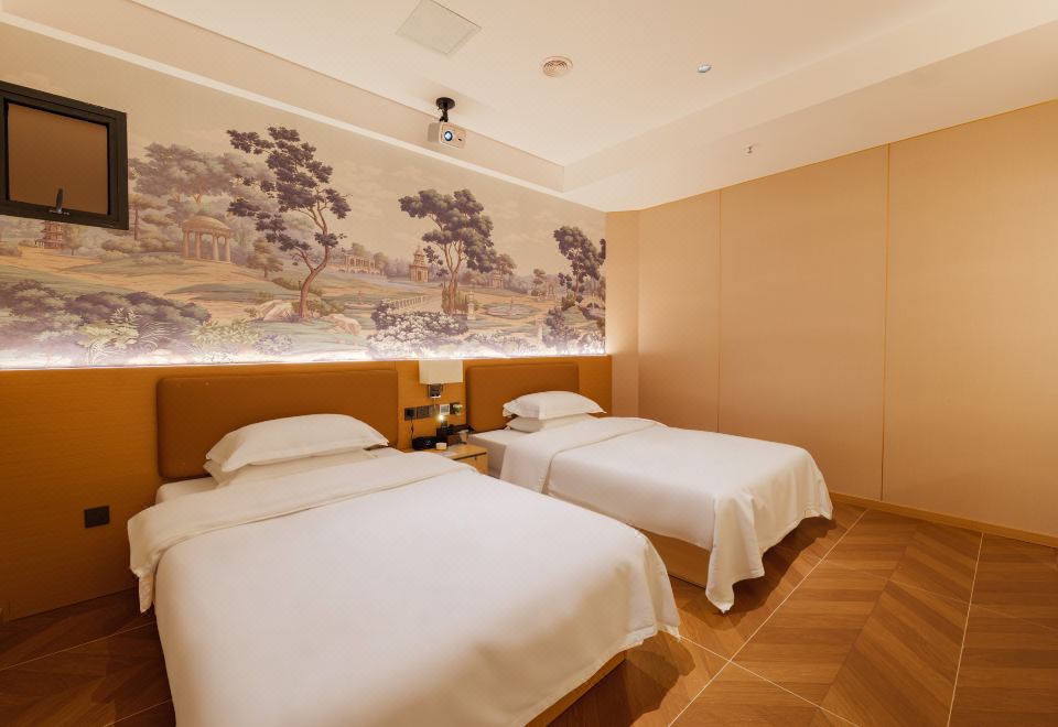 [Ouke Smart Hotel의 스마트 제어 시스템 이미지]