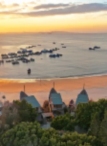 湄洲島湄嶼宿集·夕岸民宿（鵝尾神石園景區店） 鵝尾神石園附近的飯店
