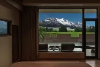 Rishine · Golden Sunrise Vista | Pasture View &Private Oxygen-Enriched Hot Spring Villa