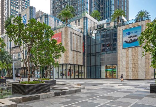 Luxury Home Landmark 81의 주방 및 내부 시설