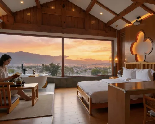 Reclusion·Panoramic Ancient City Forest Wellness & Café (Lijiang Old Town Hillside Designer Resort) Hotels near Square Street