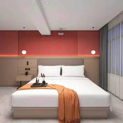 Tomato Art Smart Cinema Apartment (Chuhe Hanjie Metro Station, Hubei Provincial Museum Branch) Hotels near Han Street