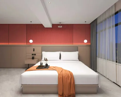 Tomato Art Smart Cinema Apartment (Chuhe Hanjie Metro Station, Hubei Provincial Museum Branch) Hotels near Han Street