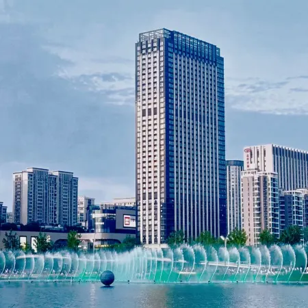Baien City Leisure Apartment(Xiasha Longhu Tianjie store) Отели рядом с достопримечательностью «Река Фучуньцзян»
