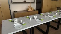 Xincheng Hotel (Yantai University International Expo Center Branch) - servizio colazione