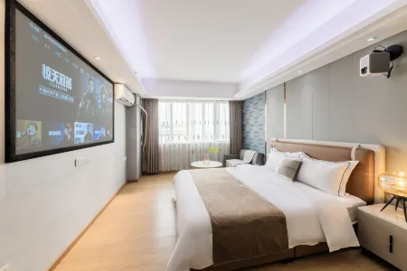 Guangzhou Sun Yat-sen University First Hospital Dongshankou Subway Yumi Boutique Apartment Отели рядом с достопримечательностью «Mao Zedong's Former Residence Relic Site»