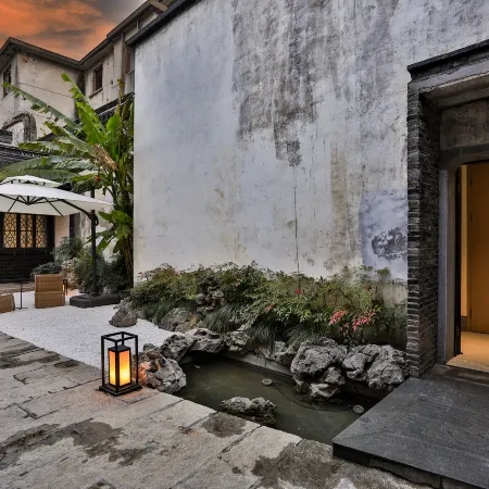 Yibaijian Designer Homestay in Nanxun.