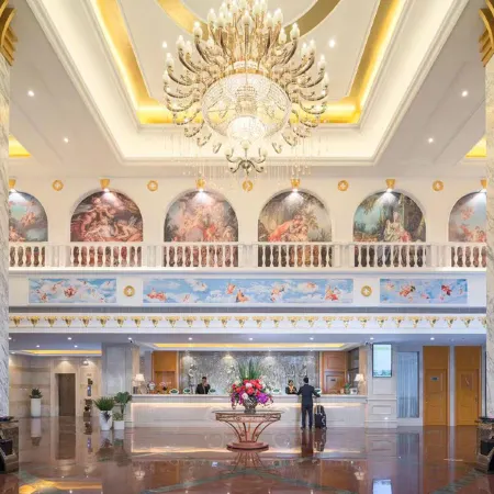 Fuhua Hotel (Shijiazhuang Shimeiji Specialty Market Shengshi Sports Center Branch) Отели рядом с достопримечательностью «Чанган»