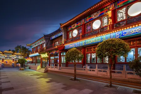 Rongtang Hotel (Zhengding Ancient City Rongguofu Branch) Отели в г. Чжэндин