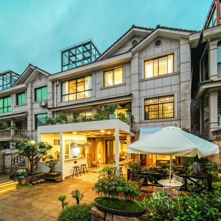Anji Lulanju · Art Coffee Theme Villa Light Luxury · Coffee · Leisure · Vacation Boutique Stay